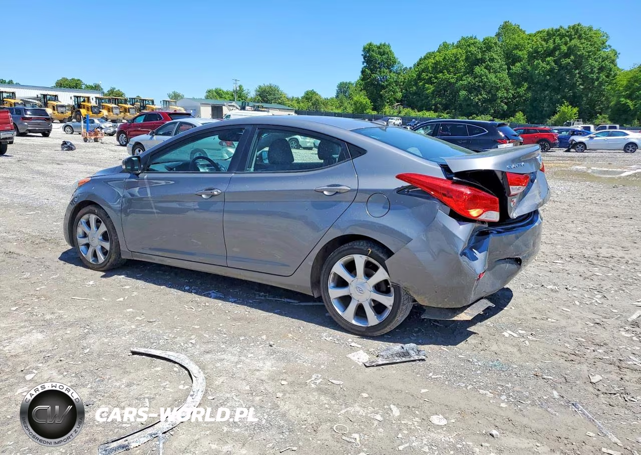 2013 Hyundai Elantra Limited VIN:5NPDH4AE1DH252652 - 2