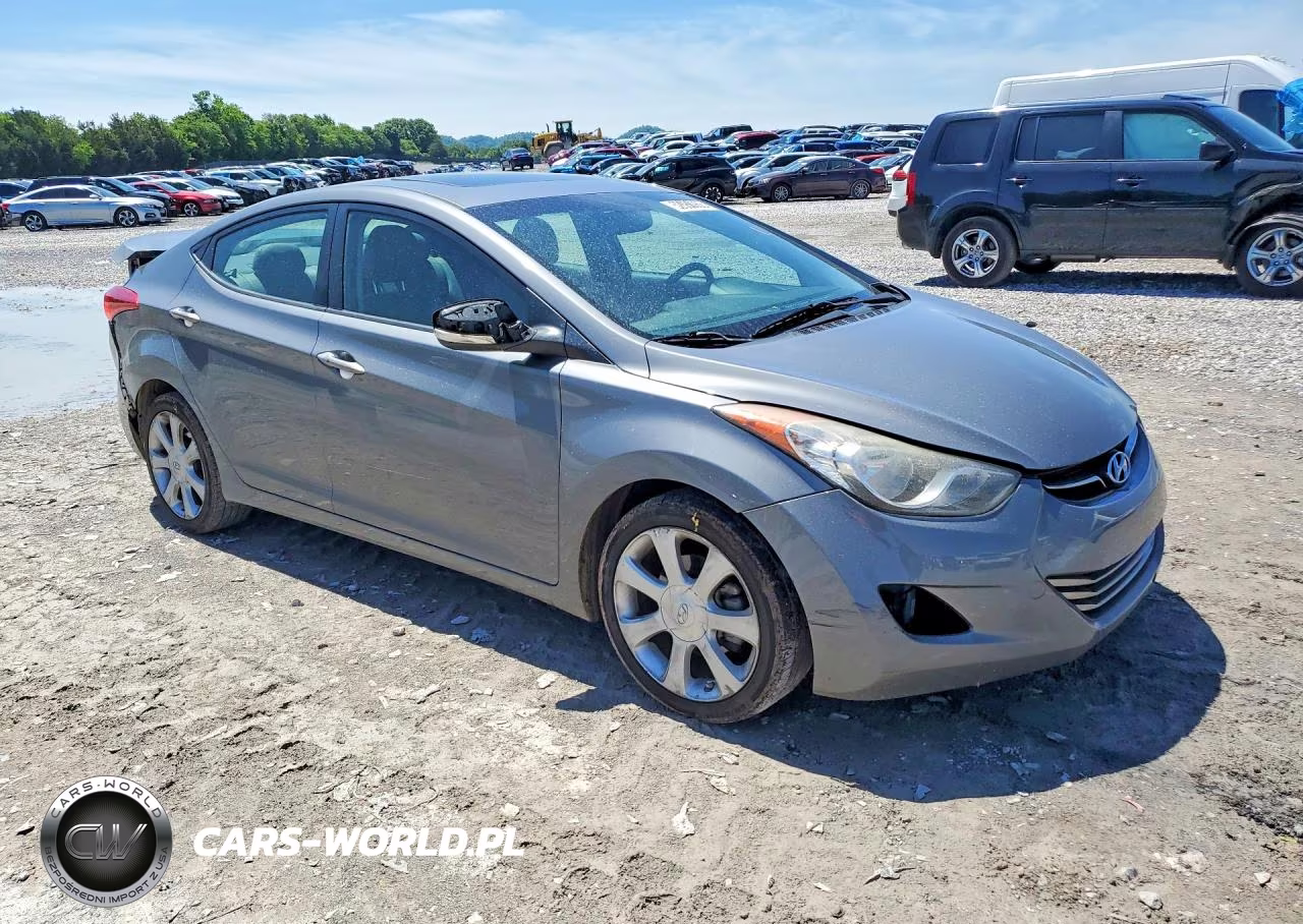 2013 Hyundai Elantra Limited VIN:5NPDH4AE1DH252652 - 4