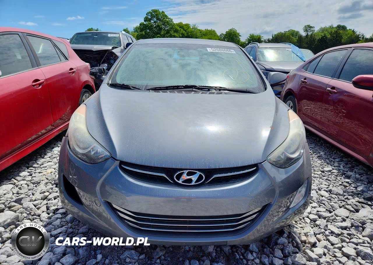 2013 Hyundai Elantra Limited VIN:5NPDH4AE1DH252652 - 5