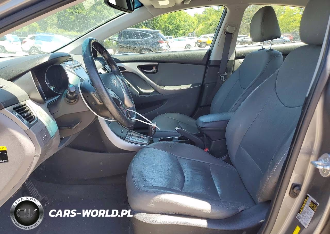 2013 Hyundai Elantra Limited VIN:5NPDH4AE1DH252652 - 7
