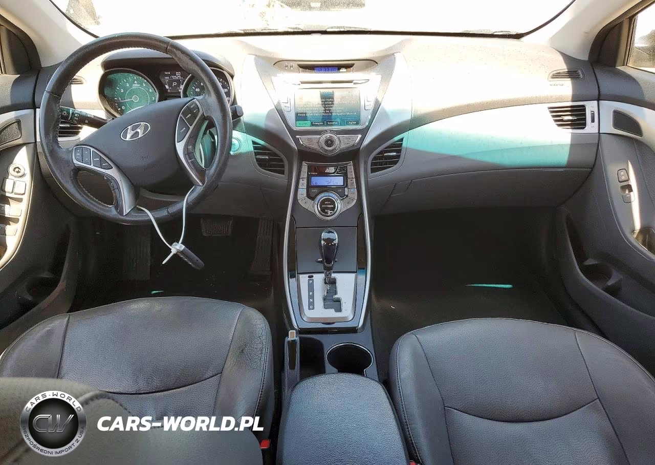 2013 Hyundai Elantra Limited VIN:5NPDH4AE1DH252652 - 8