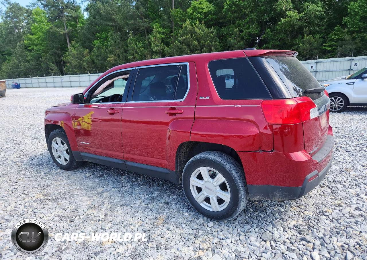 2015 GMC Terrain Sle VIN:2GKALMEK4F6330614 - 2