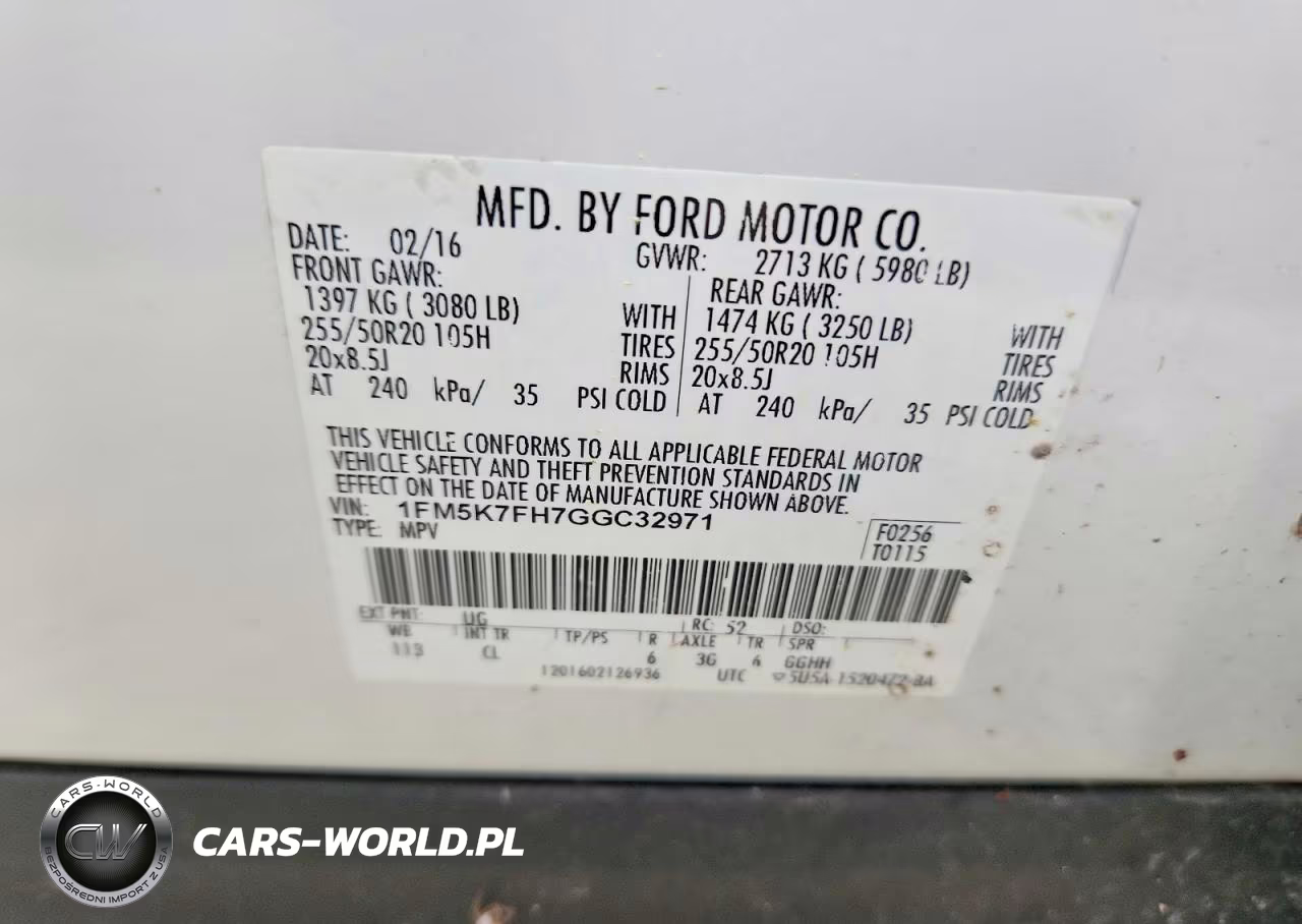 2016 Ford Explorer Limited VIN:1FM5K7FH7GGC32971 - 13