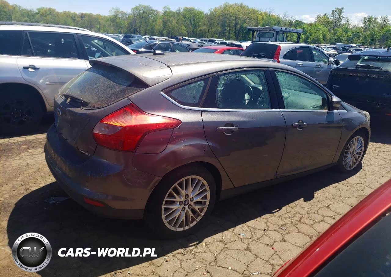 2013 Ford Focus Titanium VIN:1FADP3N27DL103466 - 3