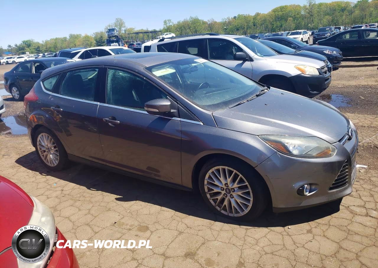 2013 Ford Focus Titanium VIN:1FADP3N27DL103466 - 4