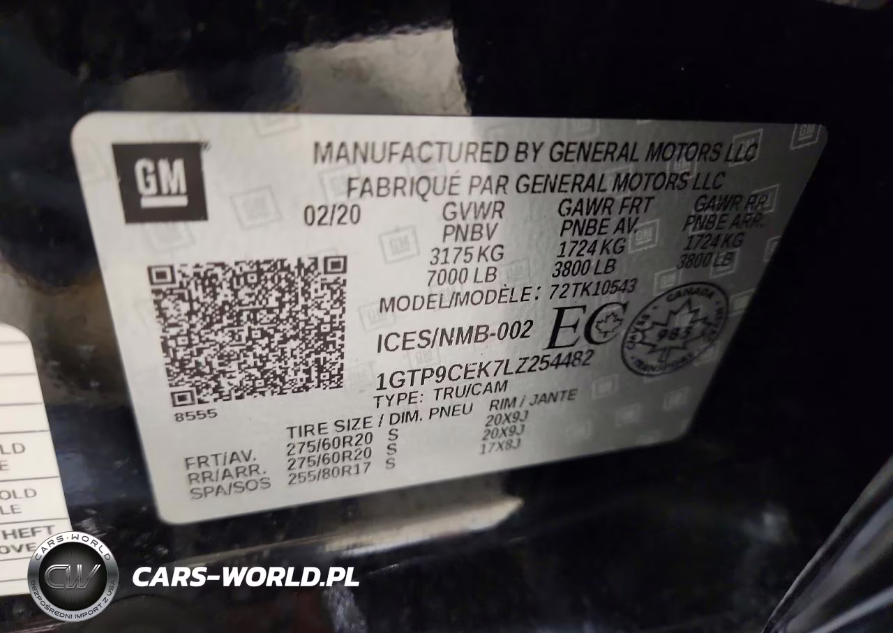 2020 GMC Sierra K1500 Elevation VIN:1GTP9CEK7LZ254482 - 13