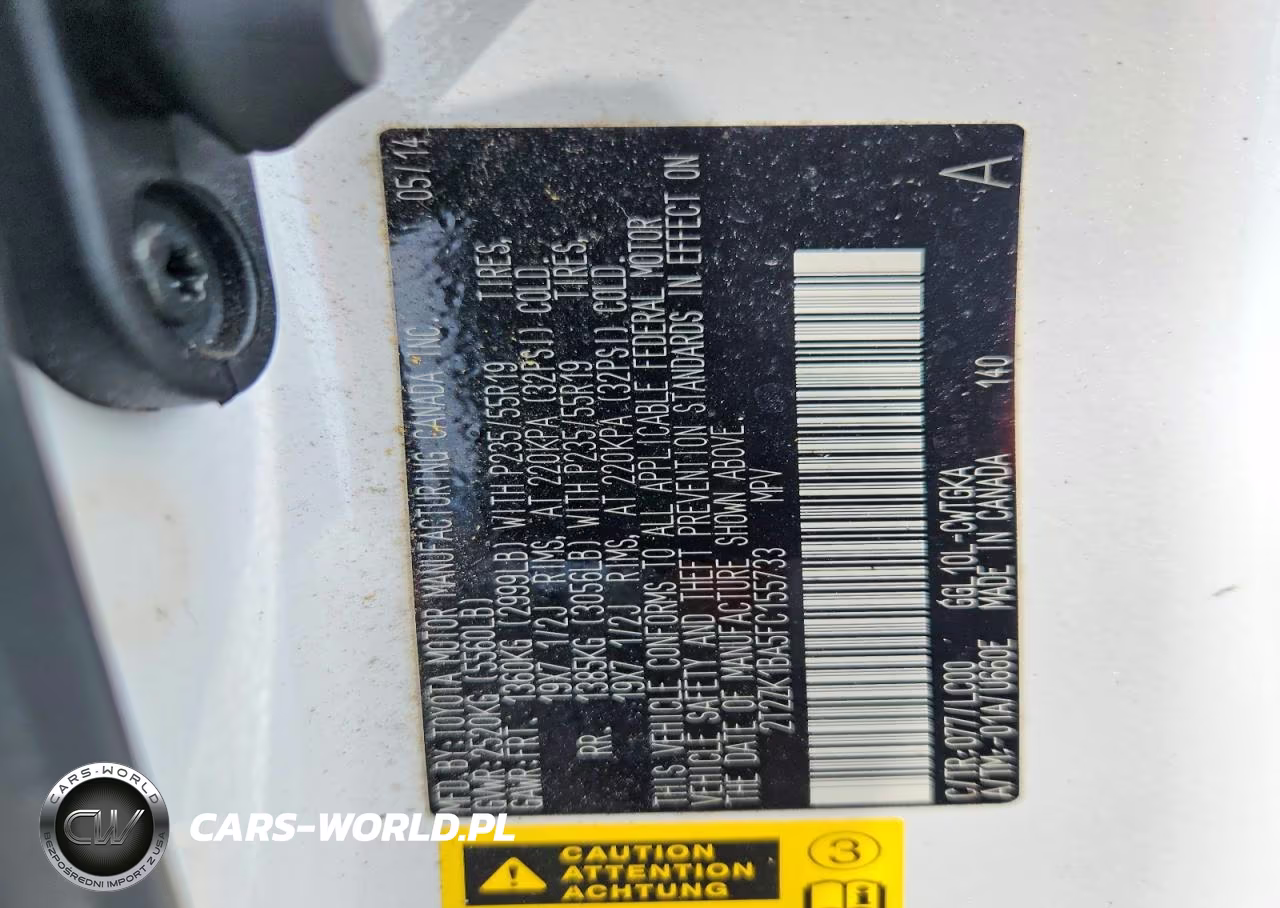 2015 Lexus Rx 350 VIN:2T2ZK1BA5FC155733 - 13
