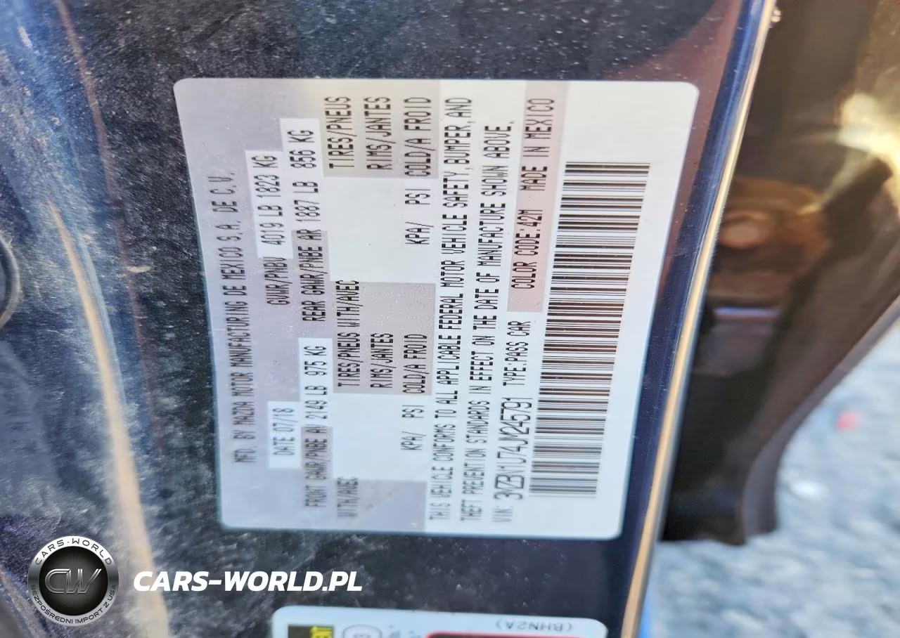 2018 Mazda 3 VIN:3MZBN1U74JM245791 - 12