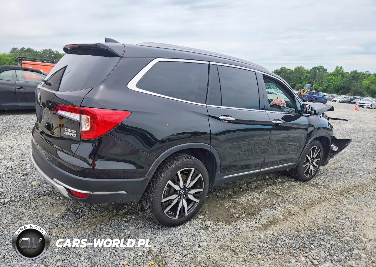 2022 Honda Pilot Touring VIN:5FNYF6H67NB036032 - 3