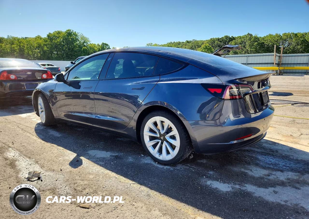 2022 Tesla Model 3 VIN:5YJ3E1EB2NF192643 - 2