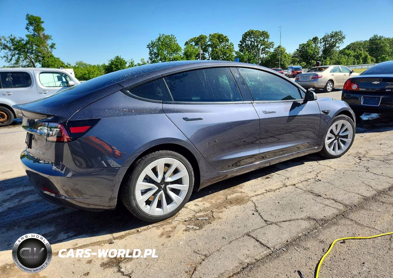 2022 Tesla Model 3 VIN:5YJ3E1EB2NF192643 - 3