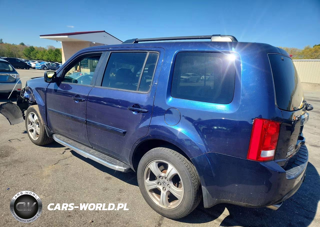 2013 Honda Pilot Exln VIN:5FNYF4H78DB040506 - 2
