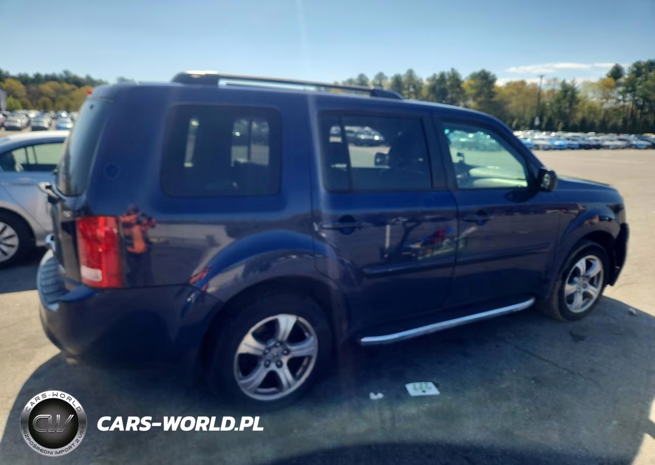 2013 Honda Pilot Exln VIN:5FNYF4H78DB040506 - 3