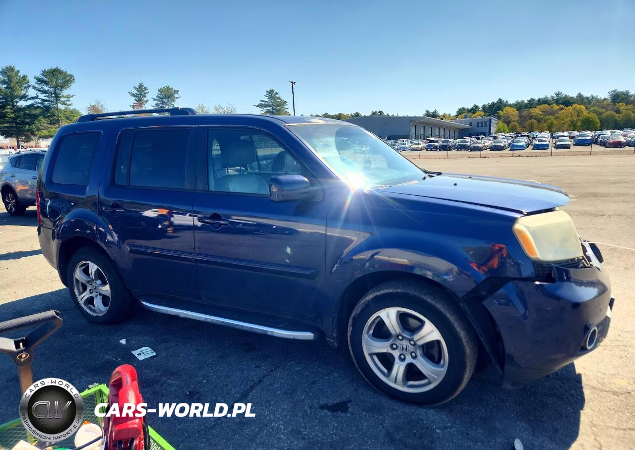 2013 Honda Pilot Exln VIN:5FNYF4H78DB040506 - 4
