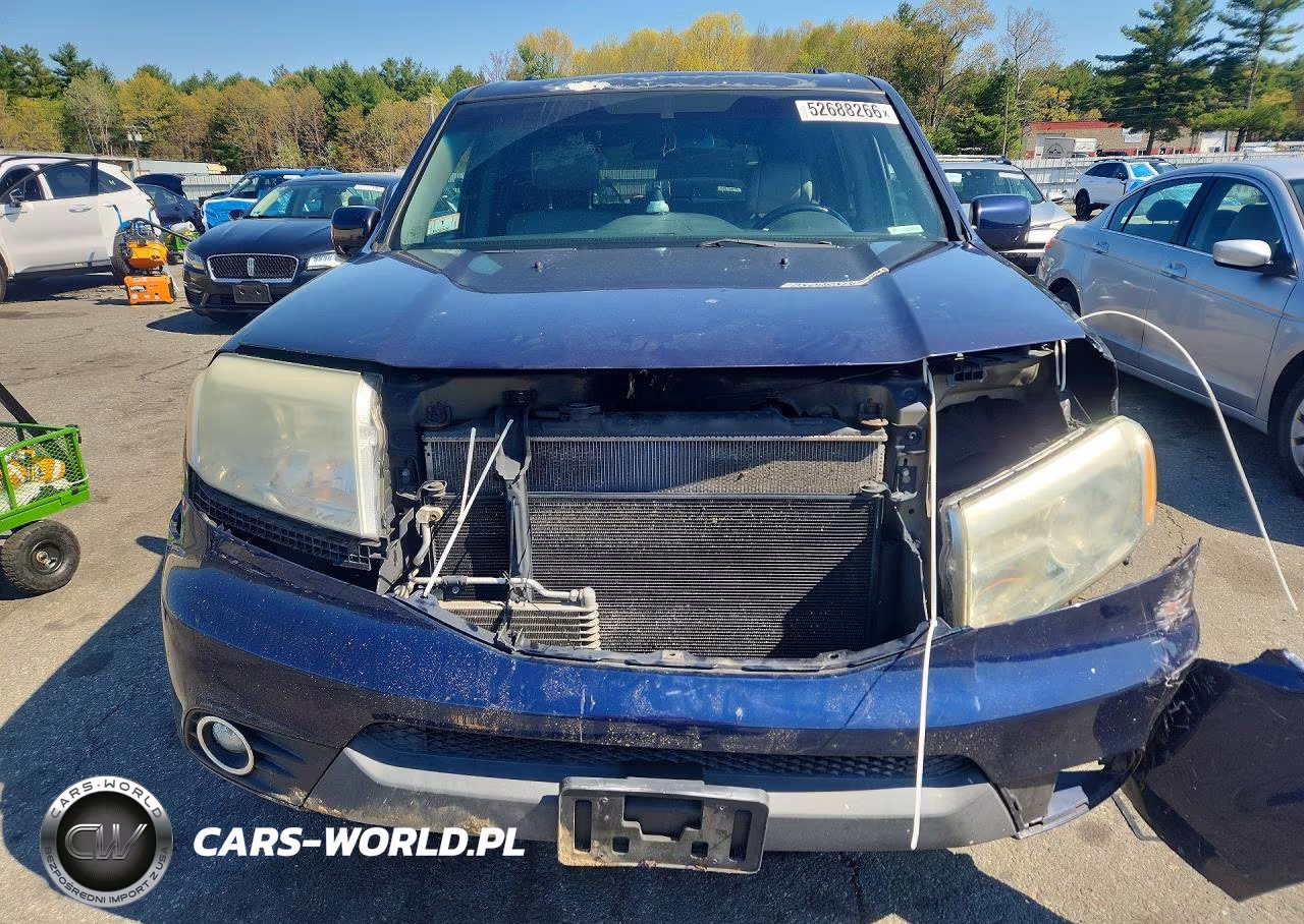 2013 Honda Pilot Exln VIN:5FNYF4H78DB040506 - 5