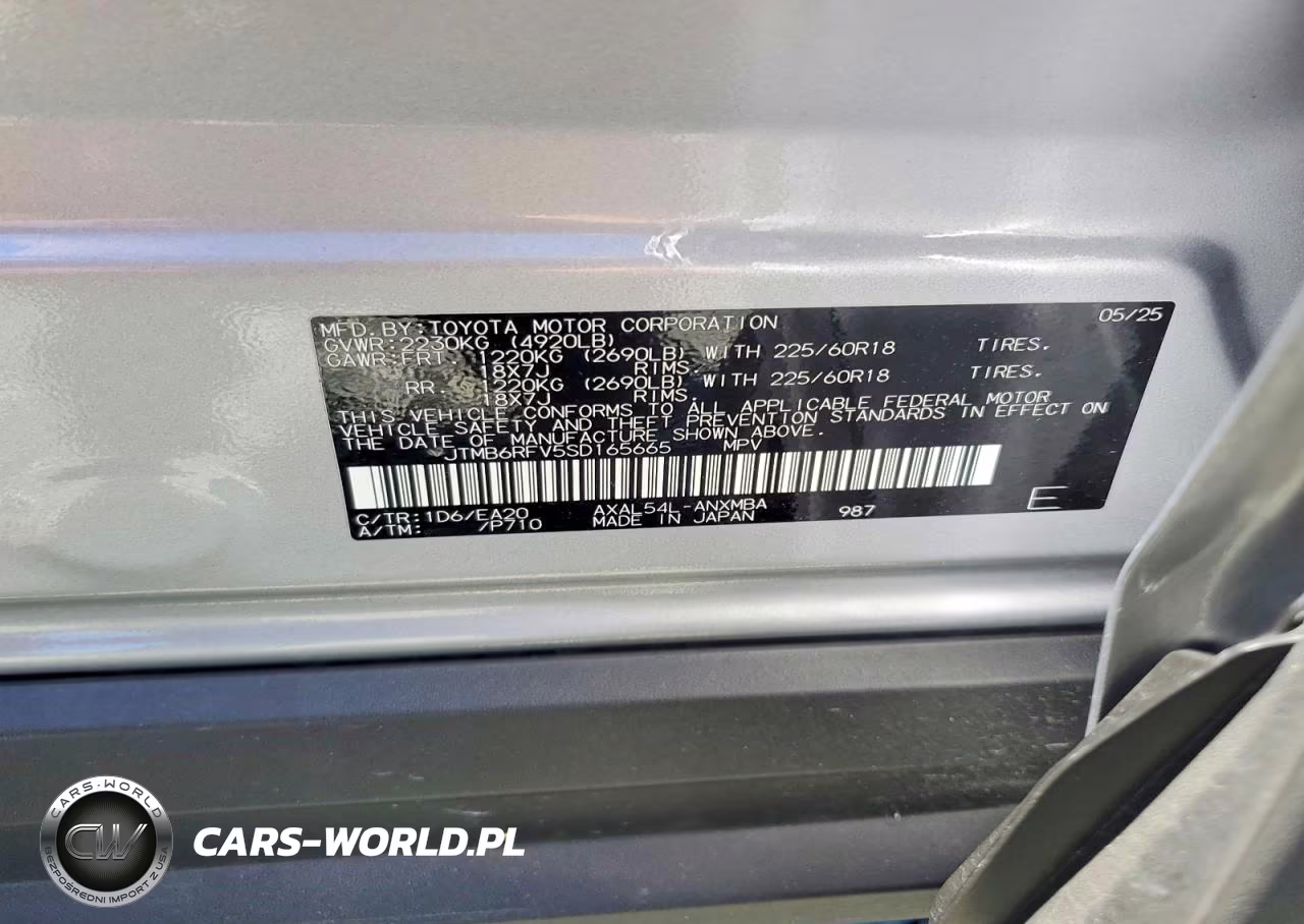 2025 Toyota Rav4 Xle Premium VIN:JTMB6RFV5SD165665 - 13