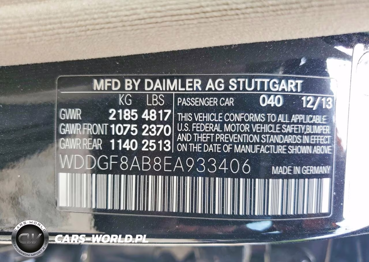 2014 Mercedes-Benz C 300 4Matic VIN:WDDGF8AB8EA933406 - 13