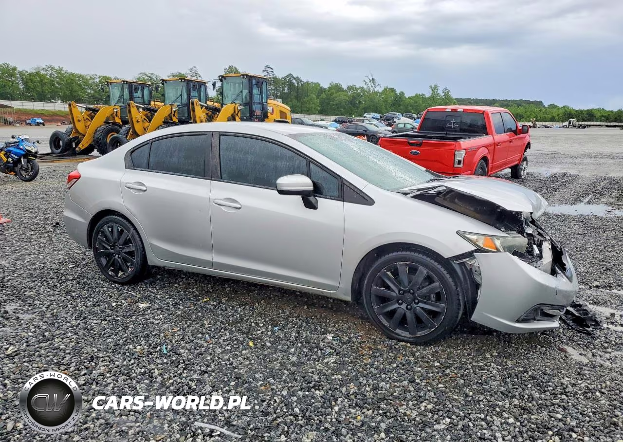 2015 Honda Civic Lx VIN:19XFB2F54FE112464 - 4