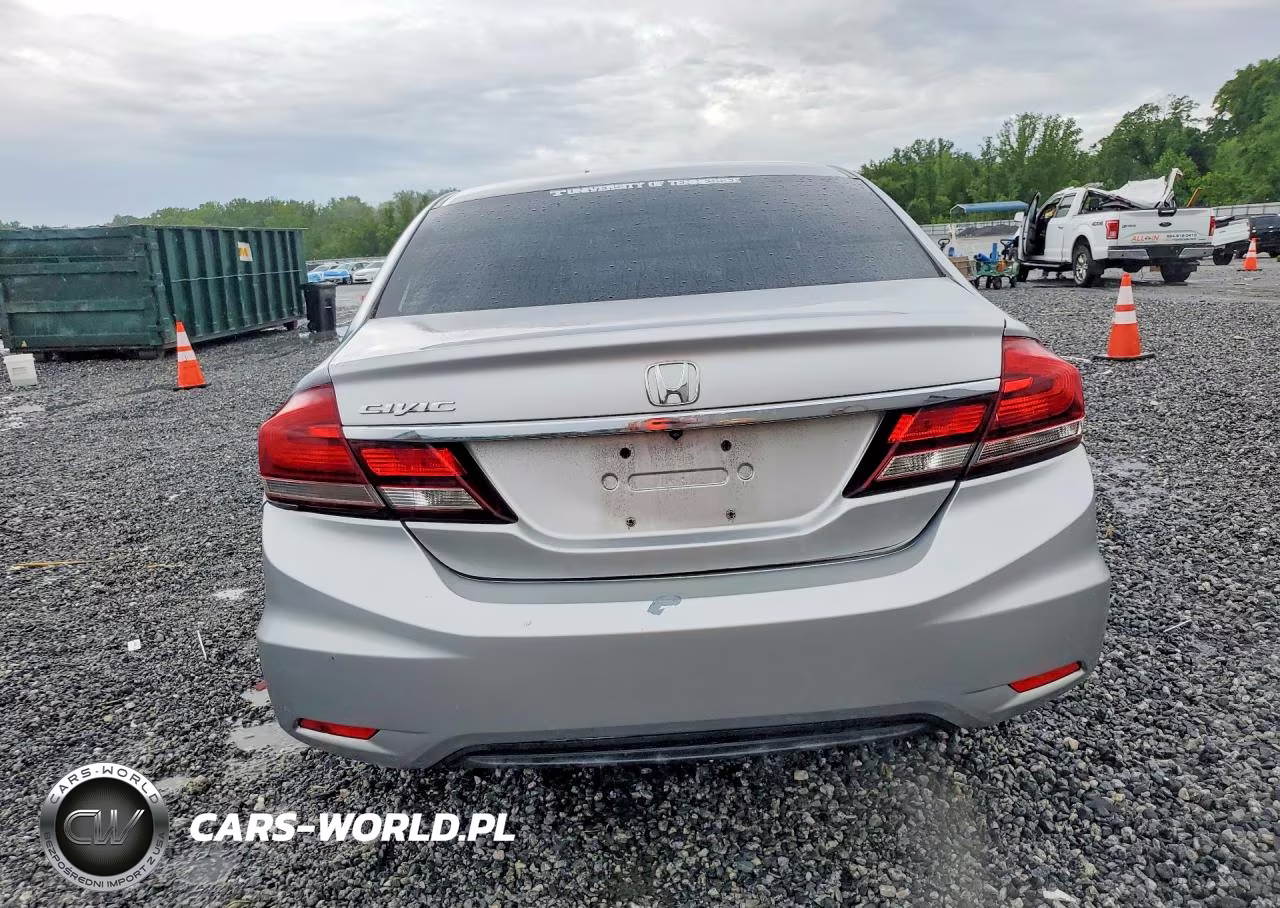 2015 Honda Civic Lx VIN:19XFB2F54FE112464 - 6