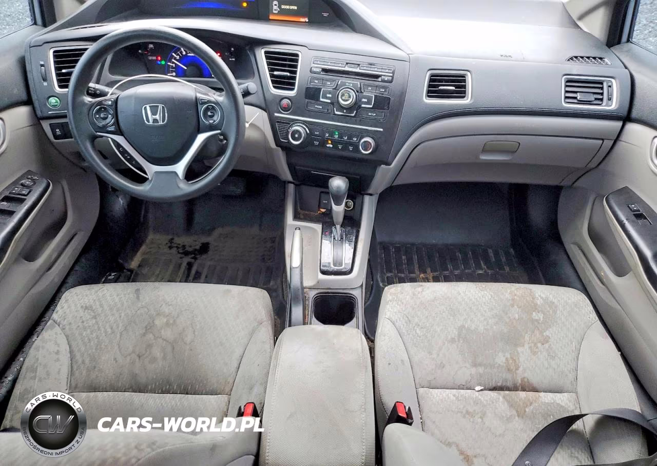 2015 Honda Civic Lx VIN:19XFB2F54FE112464 - 8
