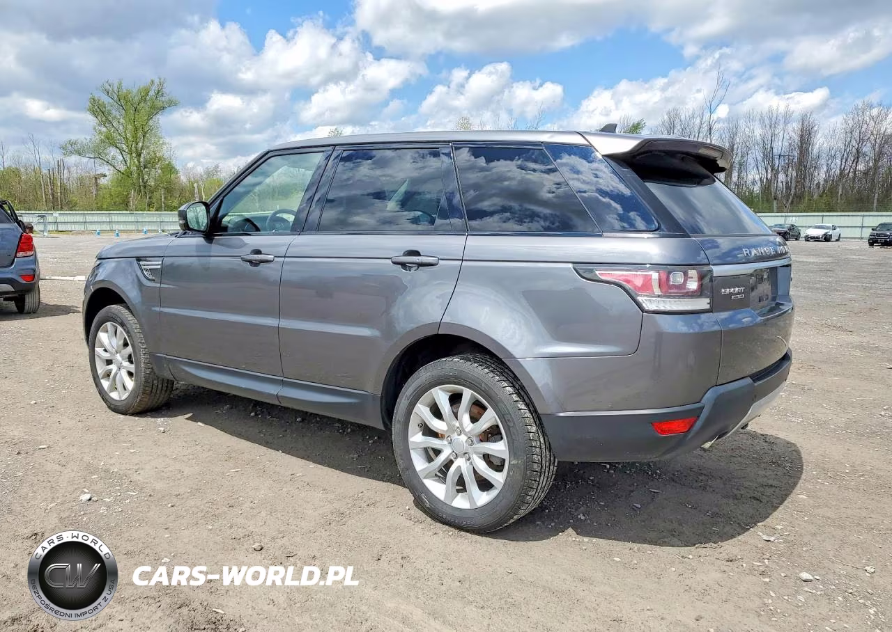 2016 Land Rover Range Rover Sport Hse VIN:SALWR2KF5GA649352 - 2