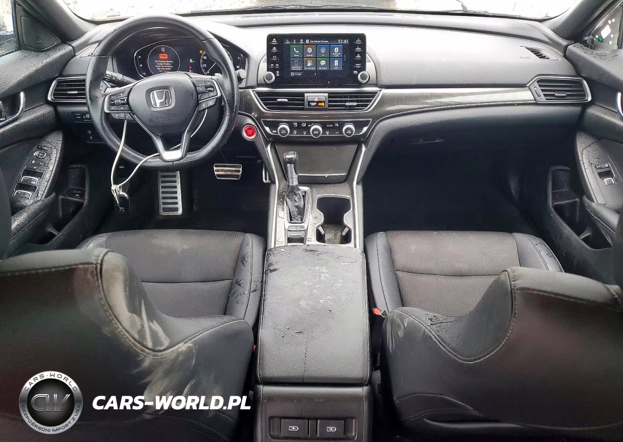 2022 Honda Accord Sport VIN:1HGCV1F33NA110792 - 8