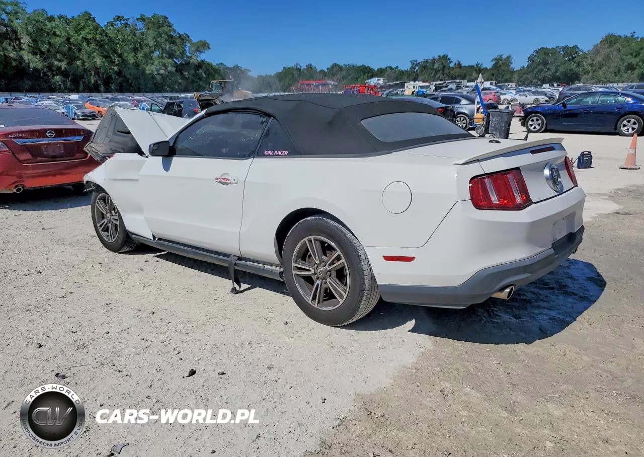 2012 Ford Mustang VIN:1ZVBP8EMXC5203867 - 2