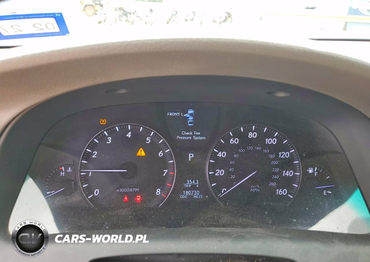 2008 Lexus Ls 460 VIN:JTHBL46F385065991 - 9