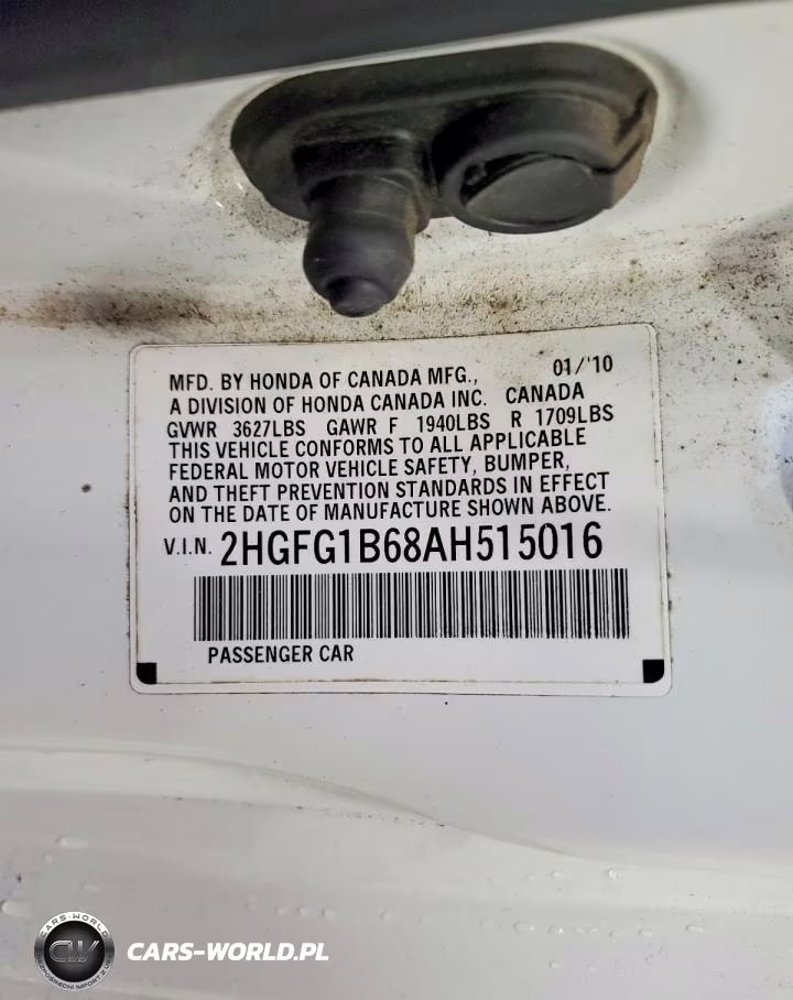 2010 Honda Civic Lx VIN:2HGFG1B68AH515016 - 12
