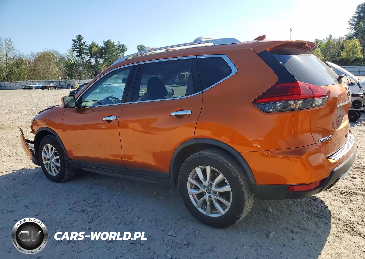 2017 Nissan Rogue Sv VIN:JN8AT2MV1HW256657 - 2