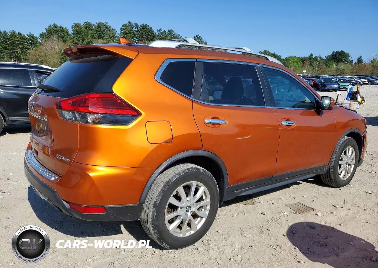 2017 Nissan Rogue Sv VIN:JN8AT2MV1HW256657 - 3