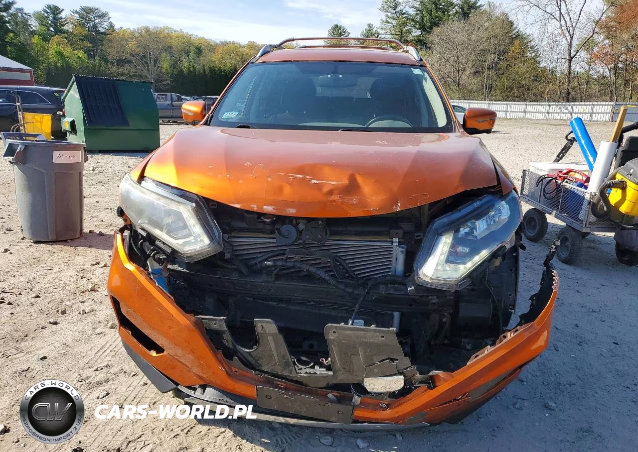 2017 Nissan Rogue Sv VIN:JN8AT2MV1HW256657 - 5