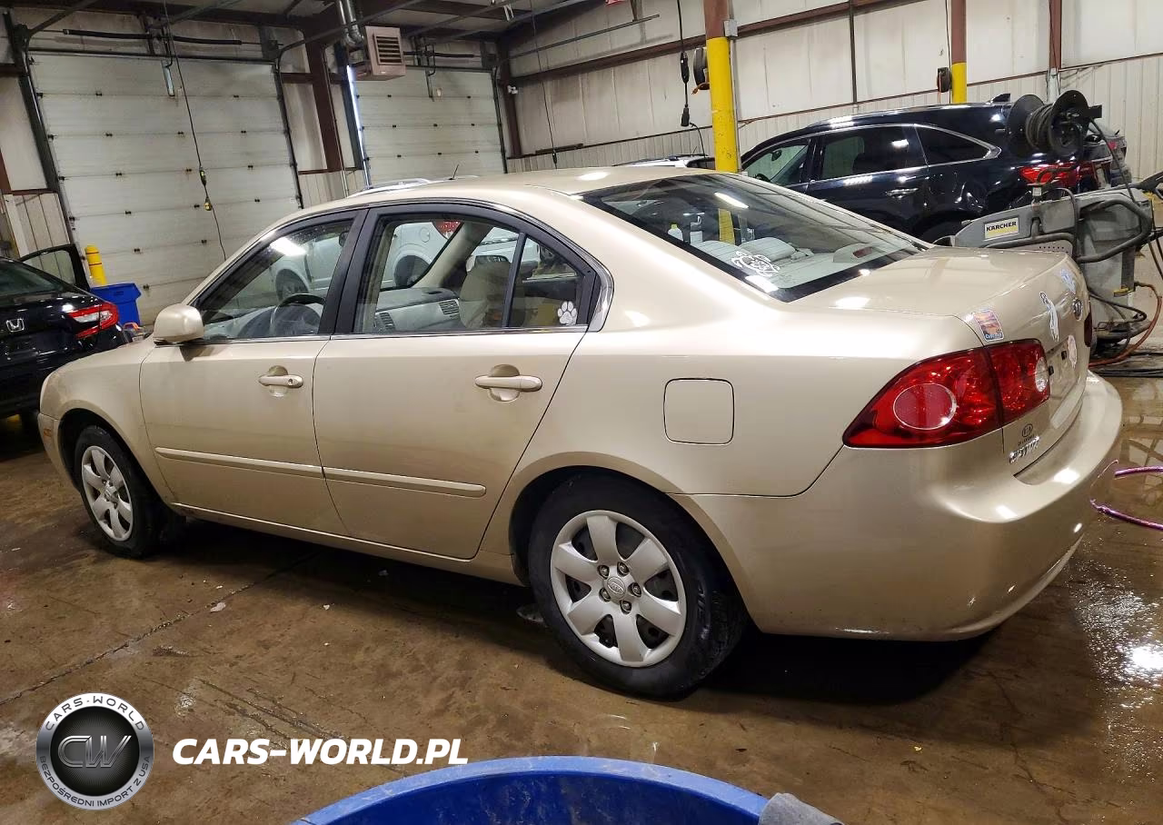 2007 Kia Optima Lx VIN:KNAGE123575148121 - 2