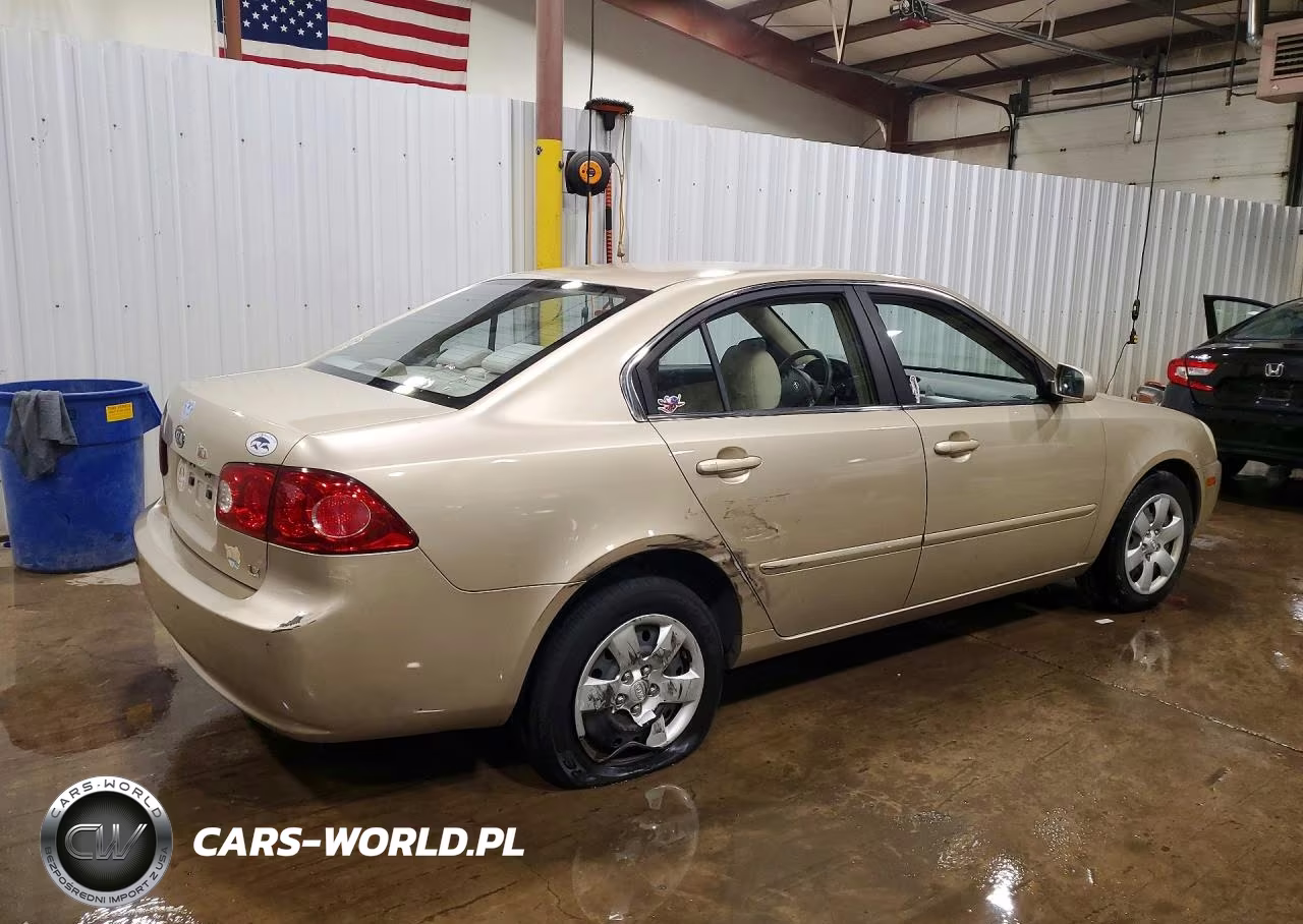 2007 Kia Optima Lx VIN:KNAGE123575148121 - 3