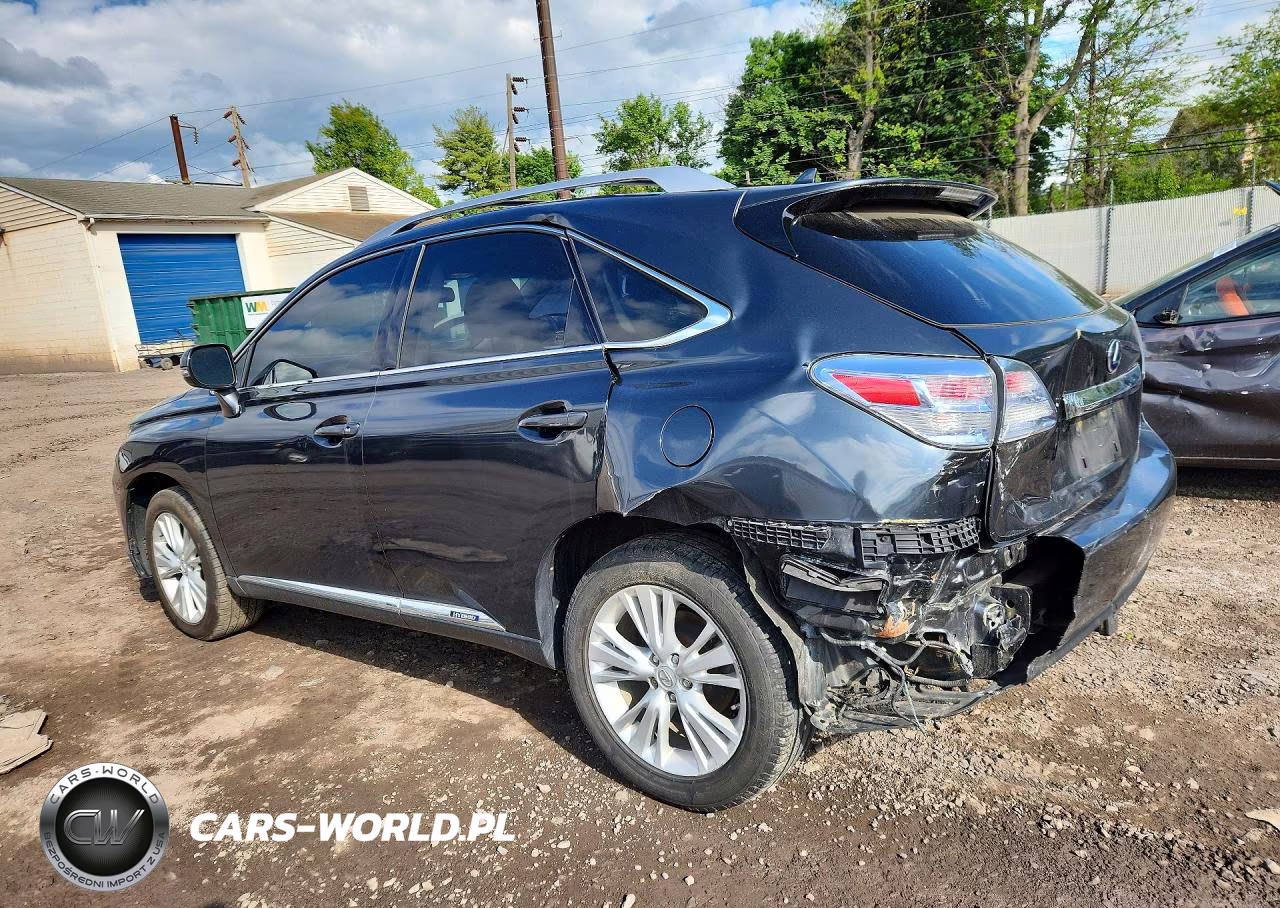 2011 Lexus Rx 450H VIN:JTJBC1BA8B2041413 - 2