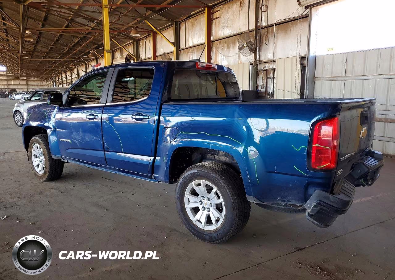 2019 Chevrolet Colorado Lt VIN:1GCGSCEN4K1325729 - 2