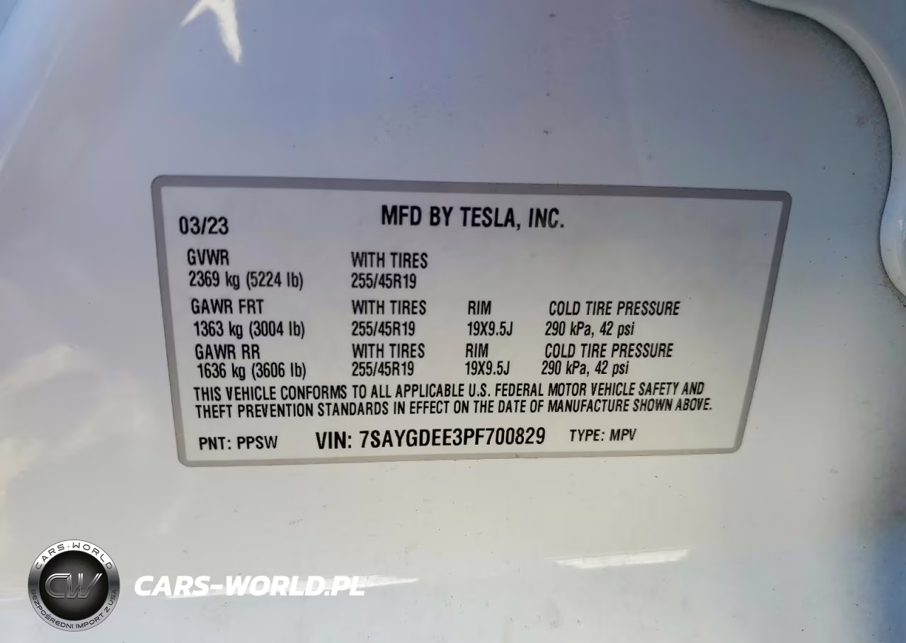 2023 Tesla Model Y VIN:7SAYGDEE3PF700829 - 13