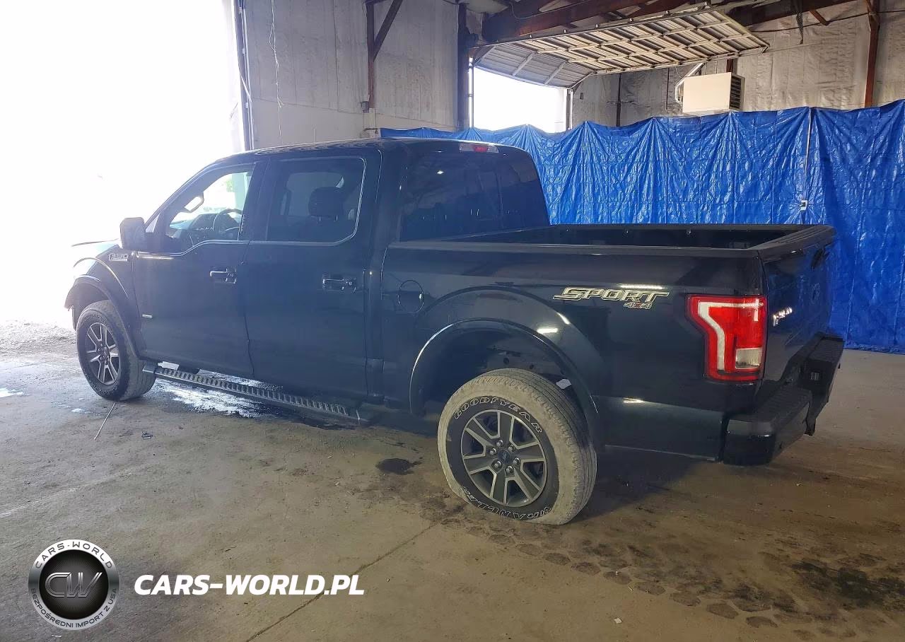 2016 Ford F150 Supercrew VIN:1FTEW1EPXGFB82507 - 2