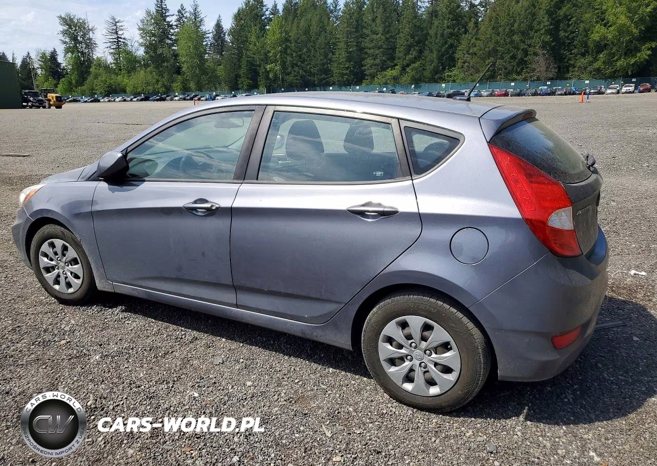 2017 Hyundai Accent Se VIN:KMHCT5AE6HU319284 - 2
