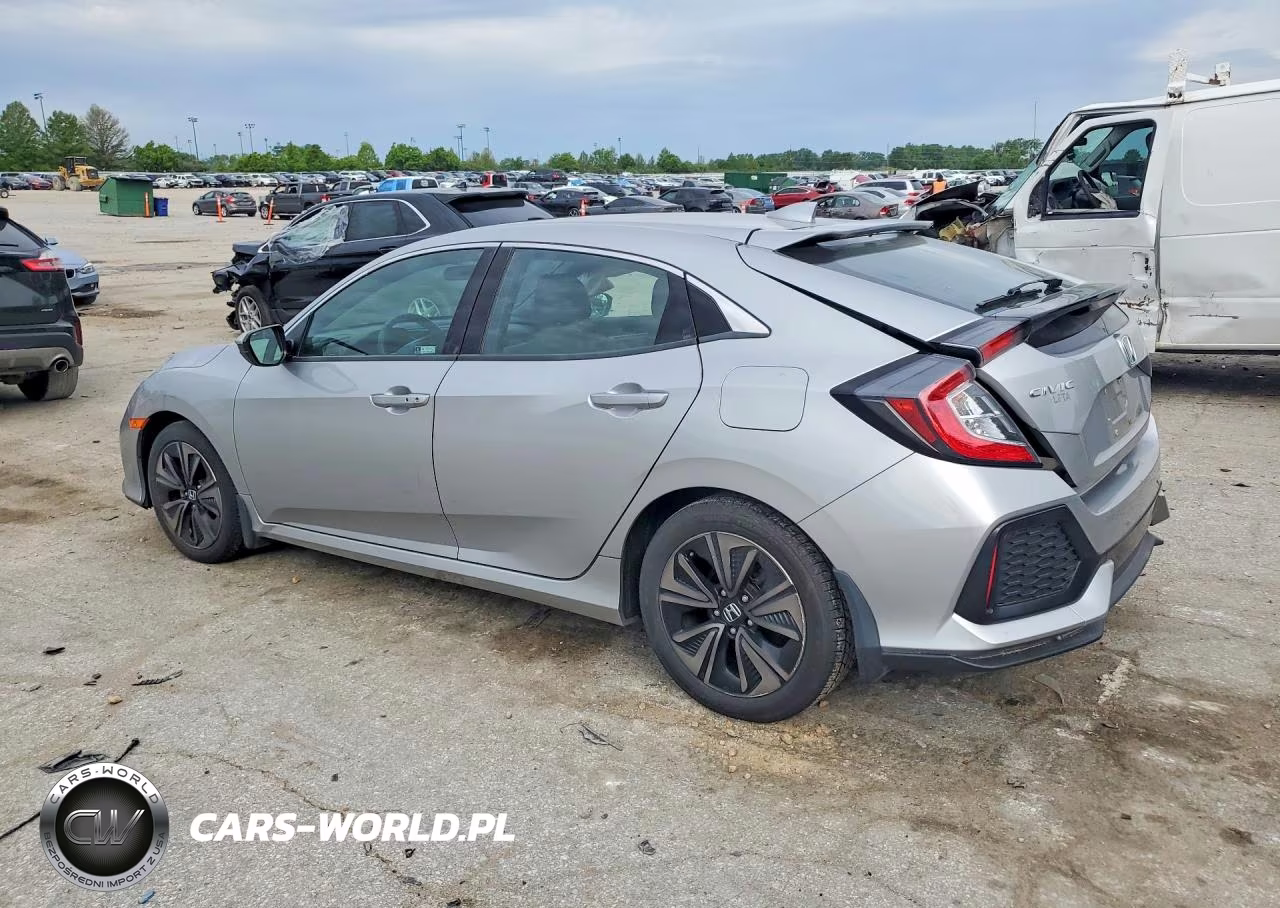 2018 Honda Civic Ex VIN:SHHFK7H54JU213631 - 2