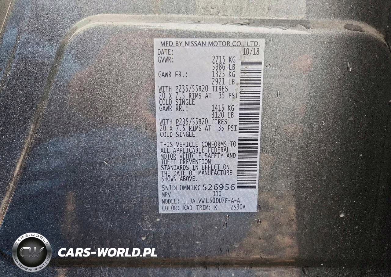 2019 Infiniti Qx60 Luxe VIN:5N1DL0MN1KC526956 - 13
