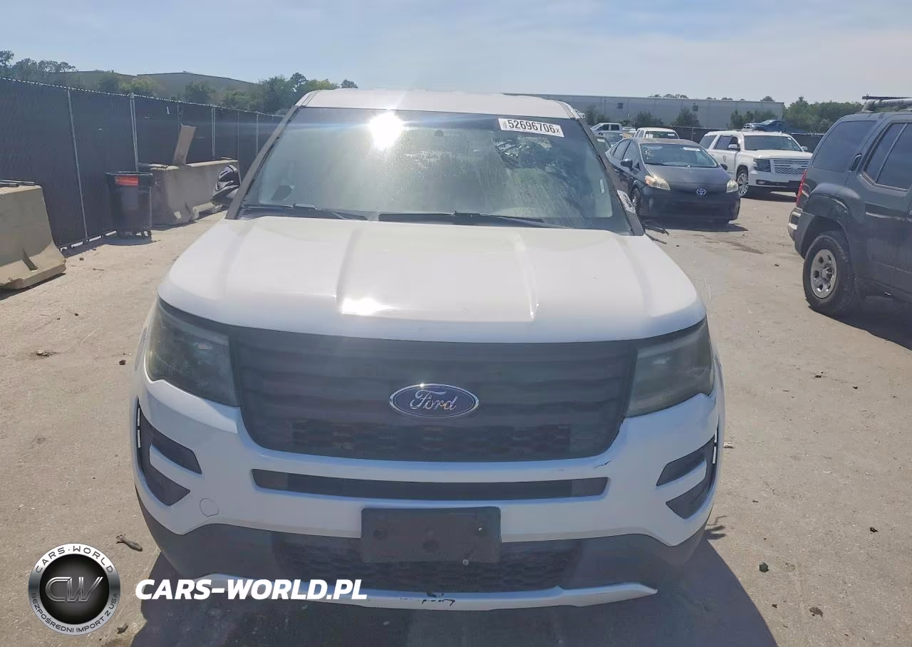 2016 Ford Utility Police Interceptor VIN:1FM5K8AR7GGC91606 - 5