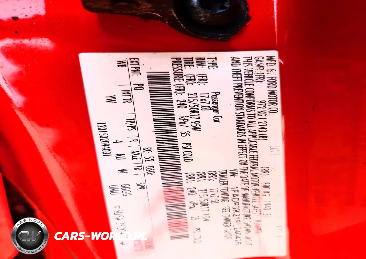 2015 Ford Focus Se VIN:1FADP3K21FL240426 - 12