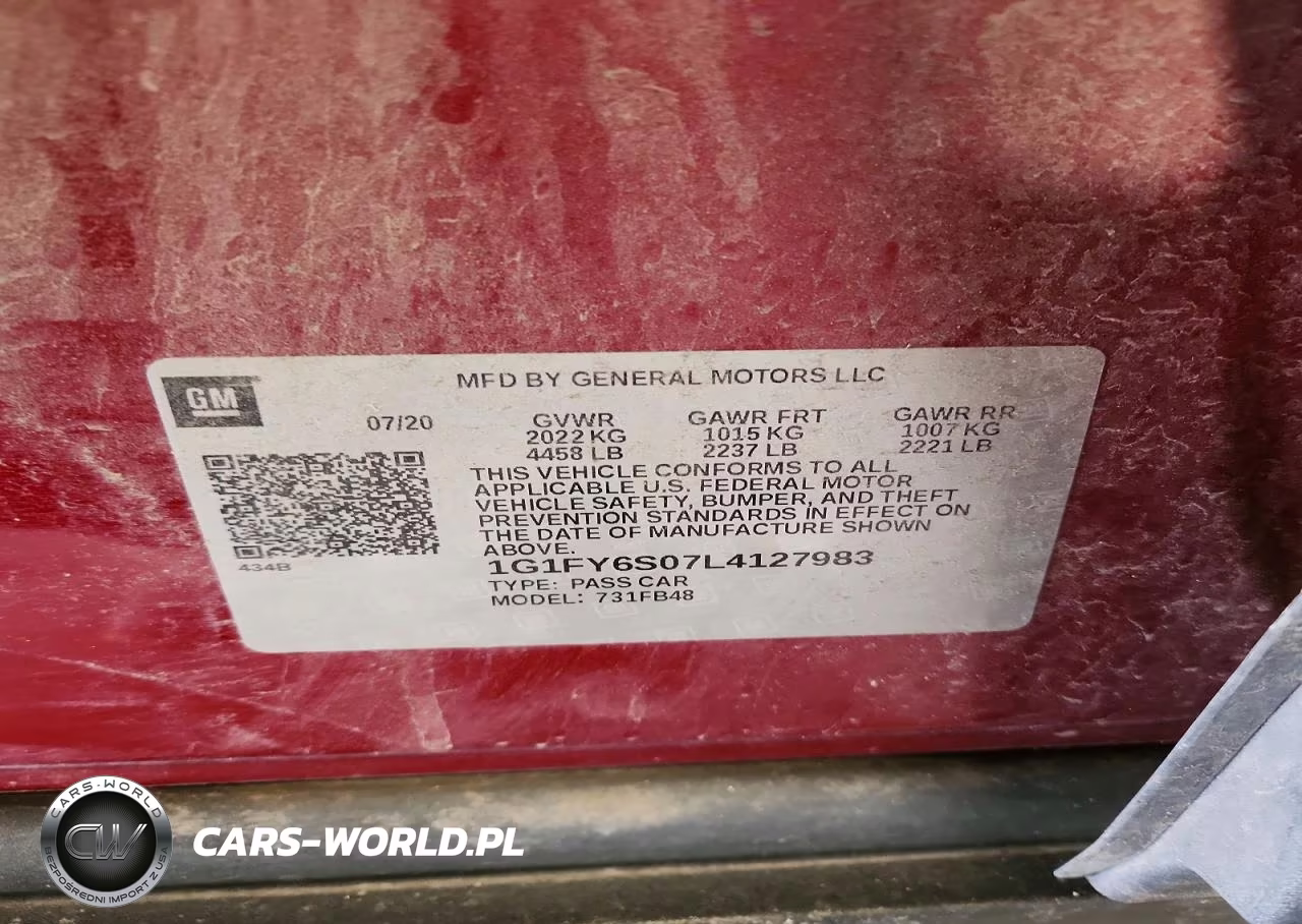 2020 Chevrolet Bolt Ev Lt VIN:1G1FY6S07L4127983 - 12