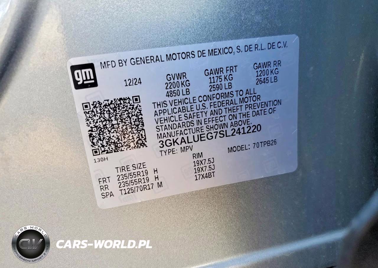 2025 GMC Terrain Elevation VIN:3GKALUEG7SL241220 - 13