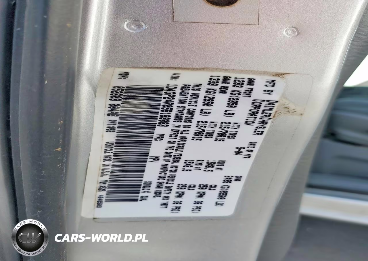 2005 Dodge Grand Caravan Se VIN:1D4GP24R05B189083 - 13