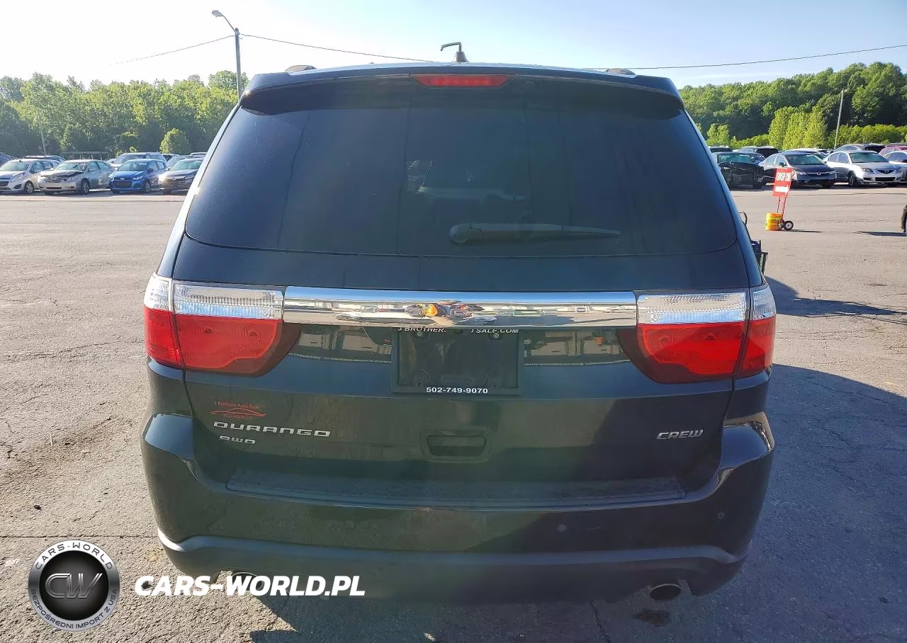2013 Dodge Durango Crew VIN:1C4SDJDT1DC638110 - 6