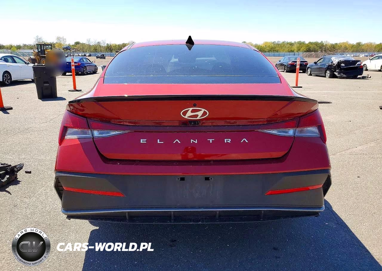 2025 Hyundai Elantra Sel Sport VIN:KMHLM4DG7SU934678 - 6