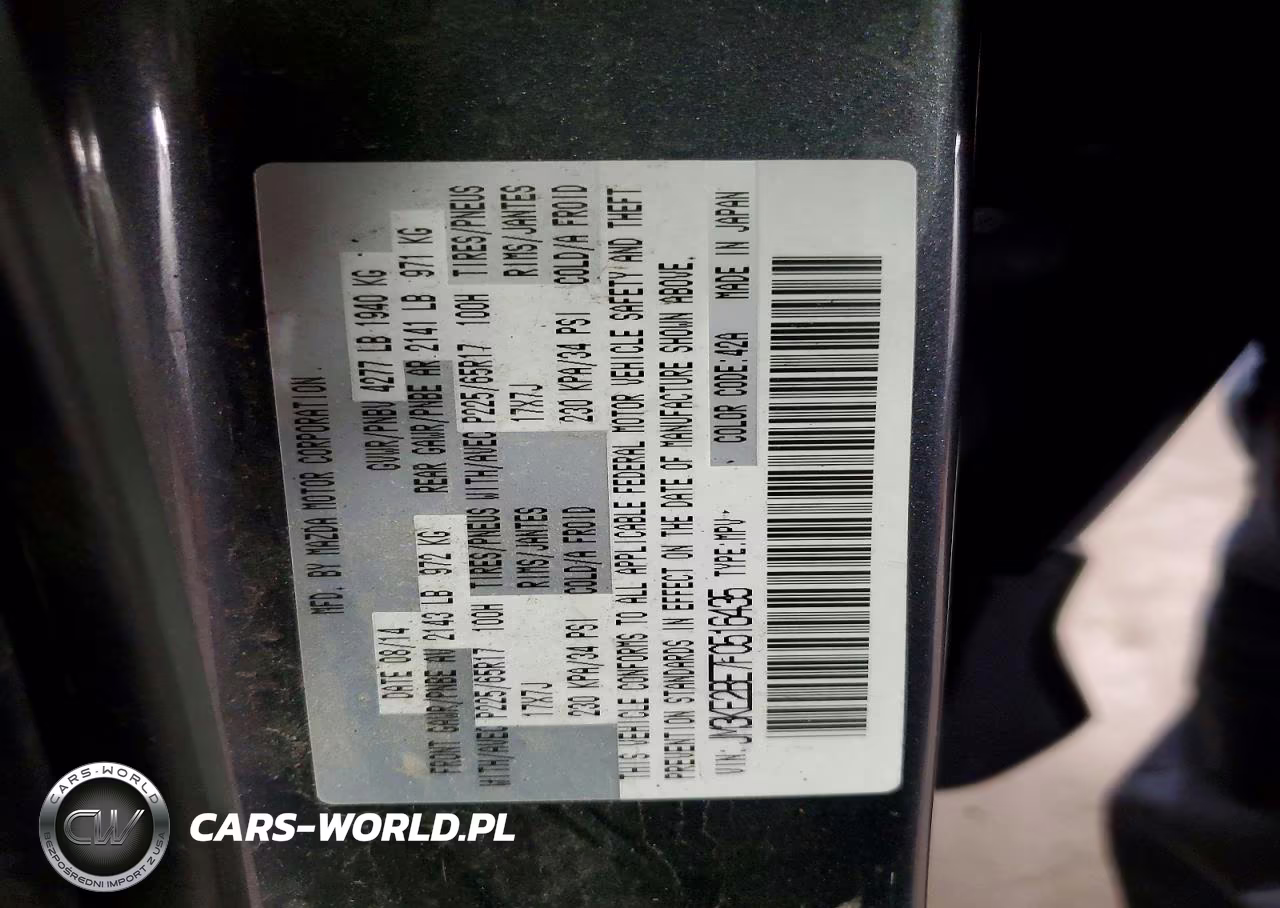 2015 Mazda Cx-5 Sport VIN:JM3KE2BE7F0516435 - 14