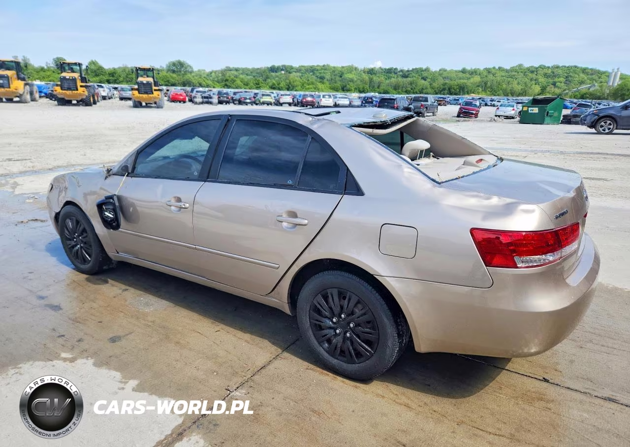 2008 Hyundai Sonata Gls VIN:5NPET46C68H380854 - 2
